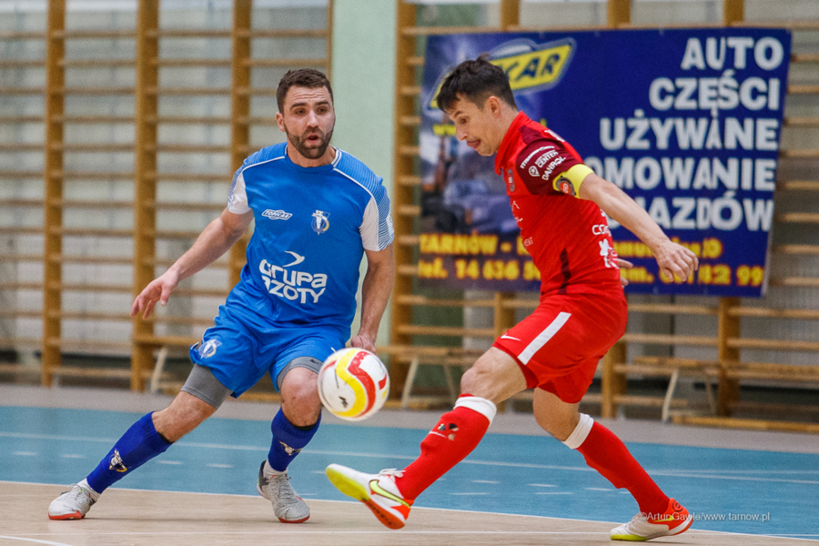Mecz pierwszej ligi futsalu Unia Tarnów - GSF Gliwice